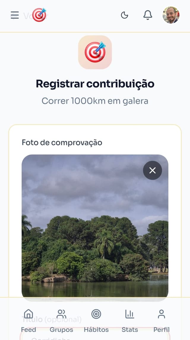 Registre conquistas